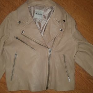 100% leather Madewell jacket